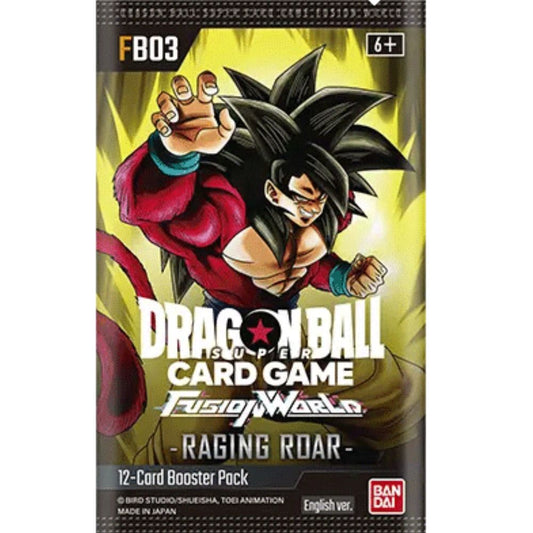 Dragon Ball Super CG: Fusion World Raging Roar (FB03) Booster Pack
