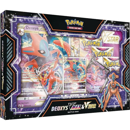 Pokemon TCG: Deoxys VMAX & VSTAR Battle Box