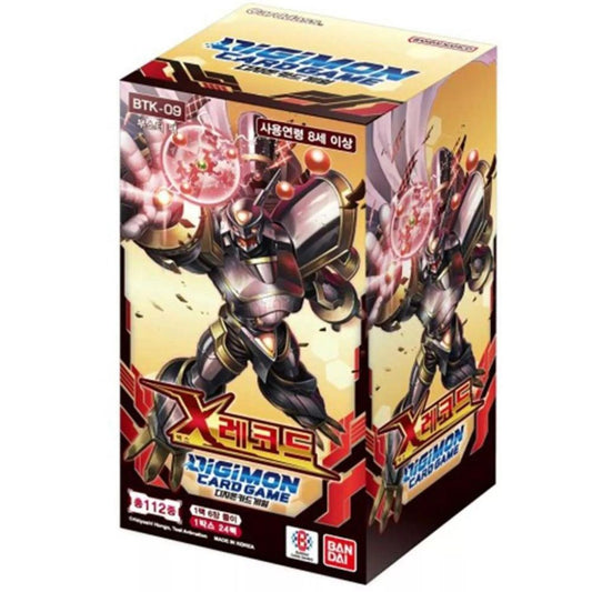 Korean Digimon X Record (BTK-09) Booster Box