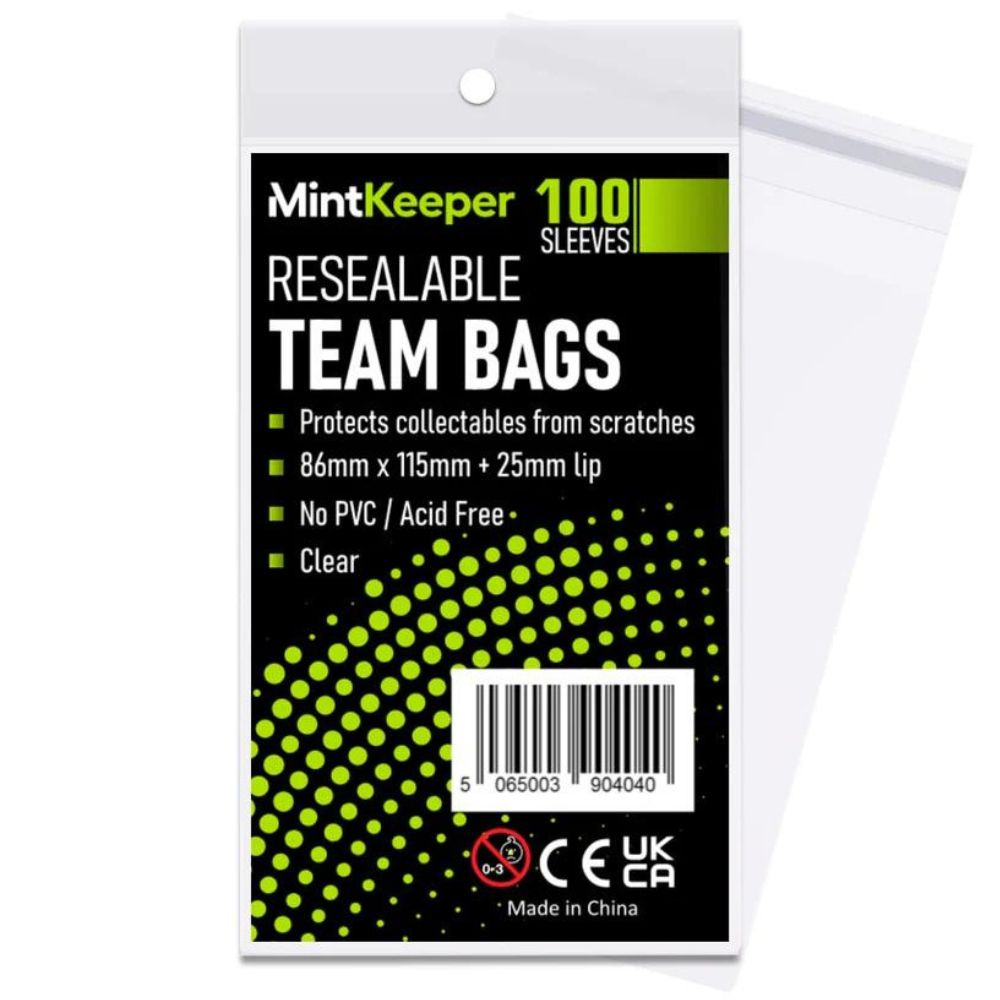 MintKeeper Resealable Team Bags