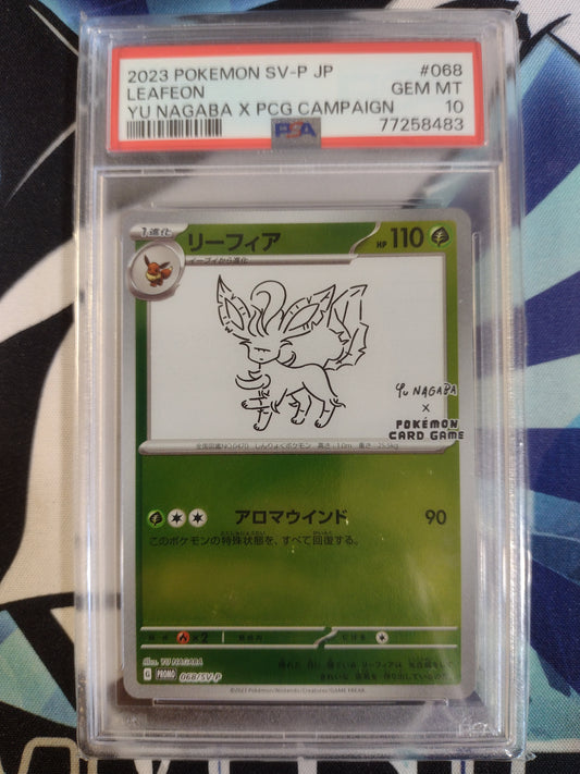 Yu Nagaba Leafeon PSA 10