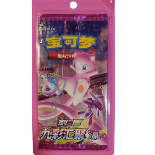 Pokemon Nine Colours Gathering Mew cs4bC Simplified Chinese Booster Pack