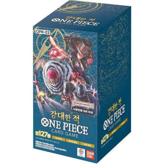 Korean One Piece Pillars of Strength OPK-03 Booster Box