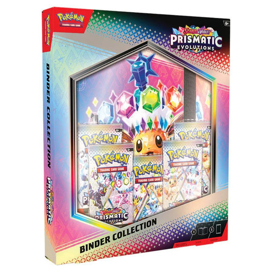 Pokemon TCG: Scarlet and Violet 8.5 Prismatic Evolutions - Binder Collection
