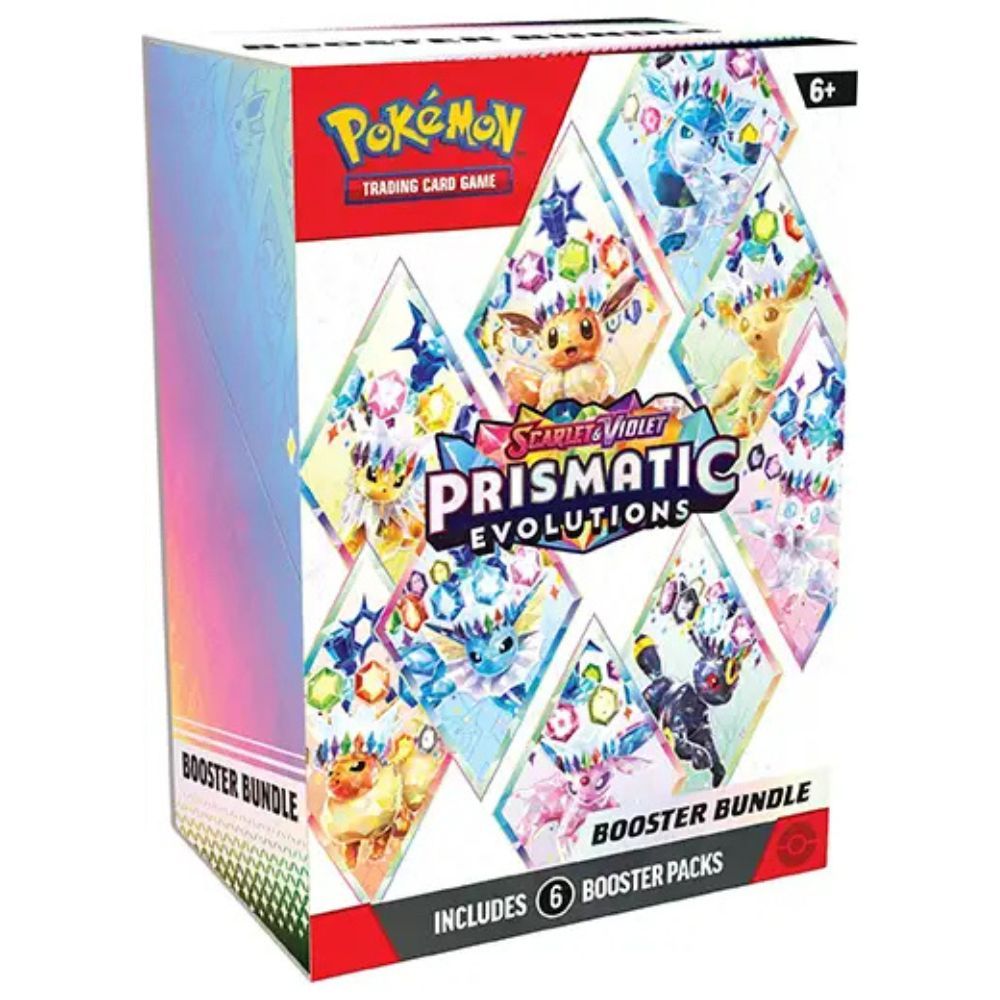 Pokemon TCG: Scarlet and Violet 8.5 Prismatic Evolutions Booster Bundle