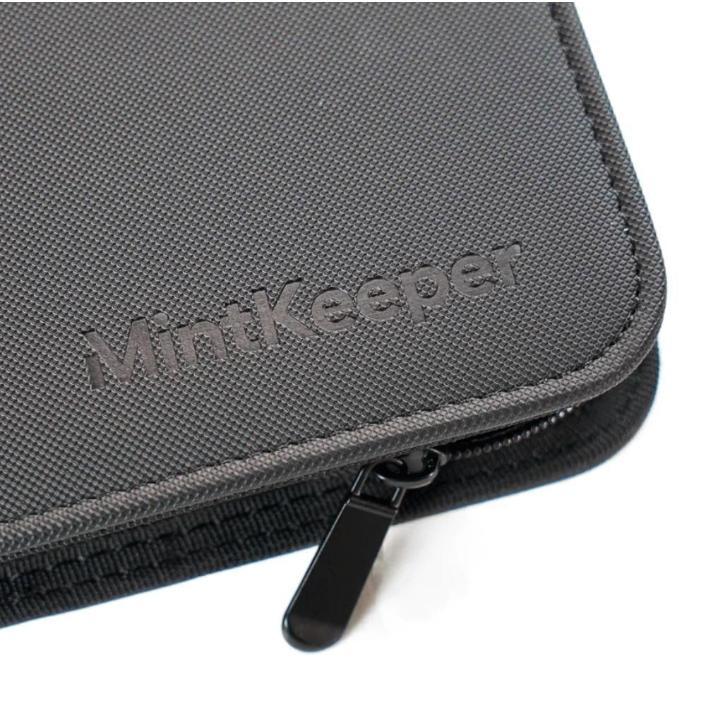 MintKeeper - 4 Pocket Premium Zip Trading Card Binder Zip