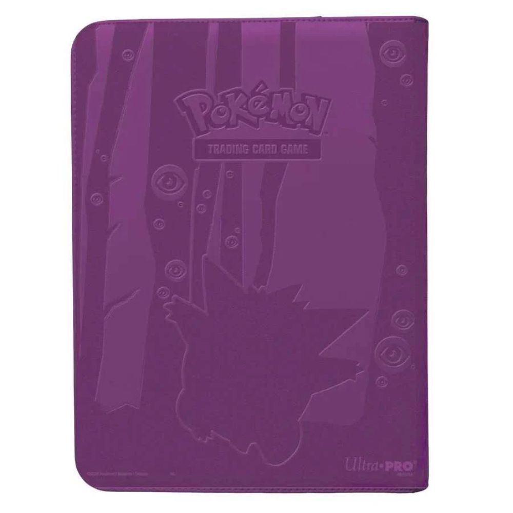 Pokemon Elite Series Gengar 9 Pocket Zippered PRO Binder - Back of Binder