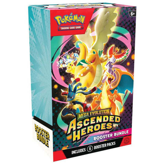 Pokemon TCG: Mega Evolution Ascended Heroes Booster Bundle