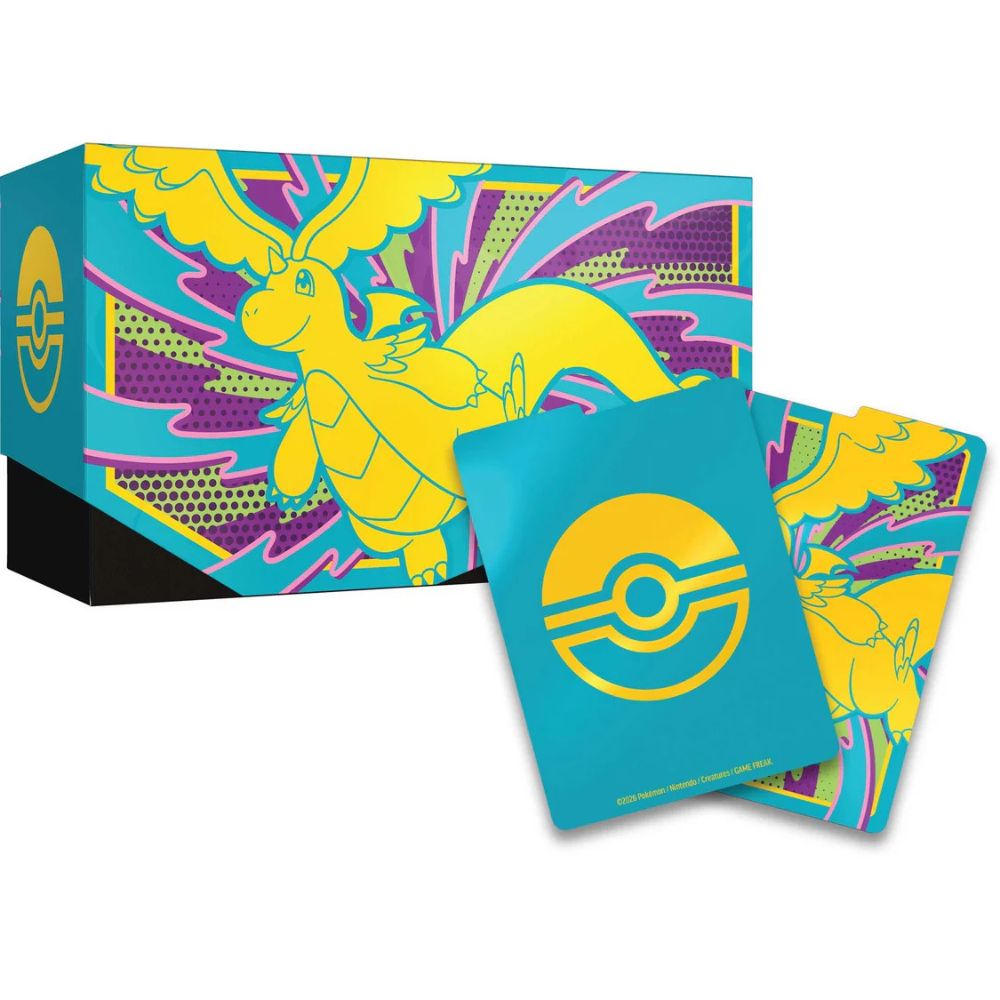 Pokemon TCG: Mega Evolution Ascended Heroes Elite Trainer Box sleeves, dividers and storage box
