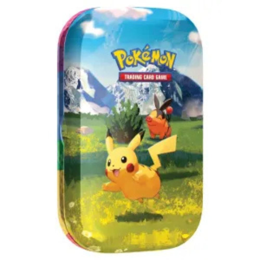 Pokemon TCG: Mega Evolution Ascended Heroes Mini Tin Featuring Pikachu and Tepig
