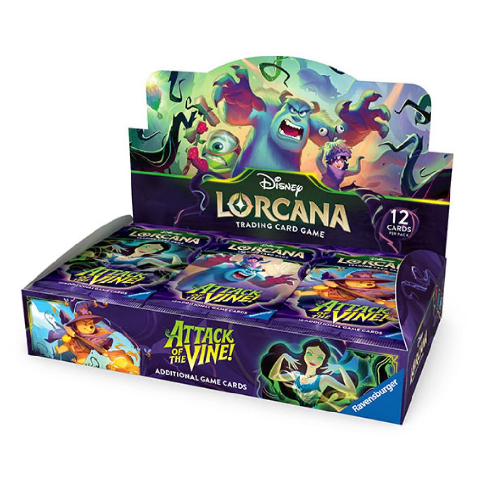 Disney Lorcana Trading Card Game: Attack of the Vine Booster Box