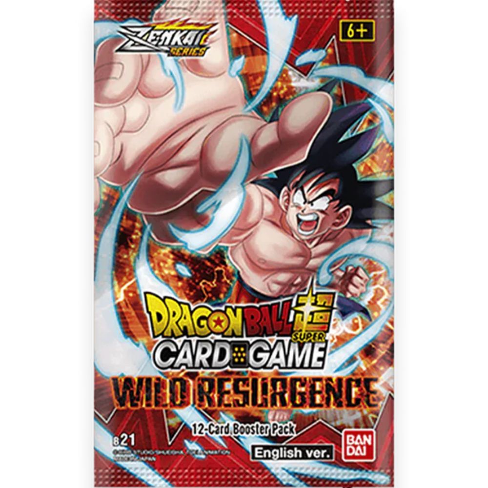 Dragon Ball Super CG: Zenkai Series Set 04 Wild Resurgence (B21) Booster Pack