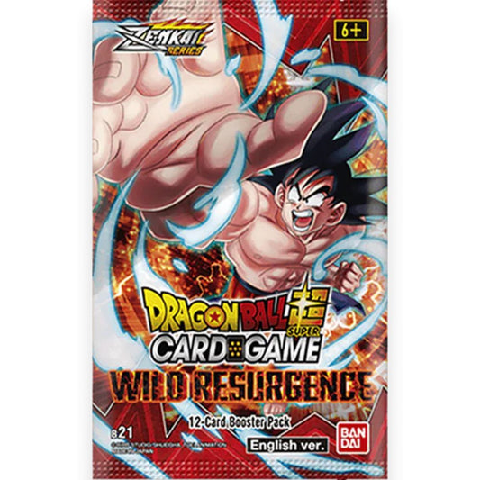 Dragon Ball Super CG: Zenkai Series Set 04 Wild Resurgence (B21) Booster Pack