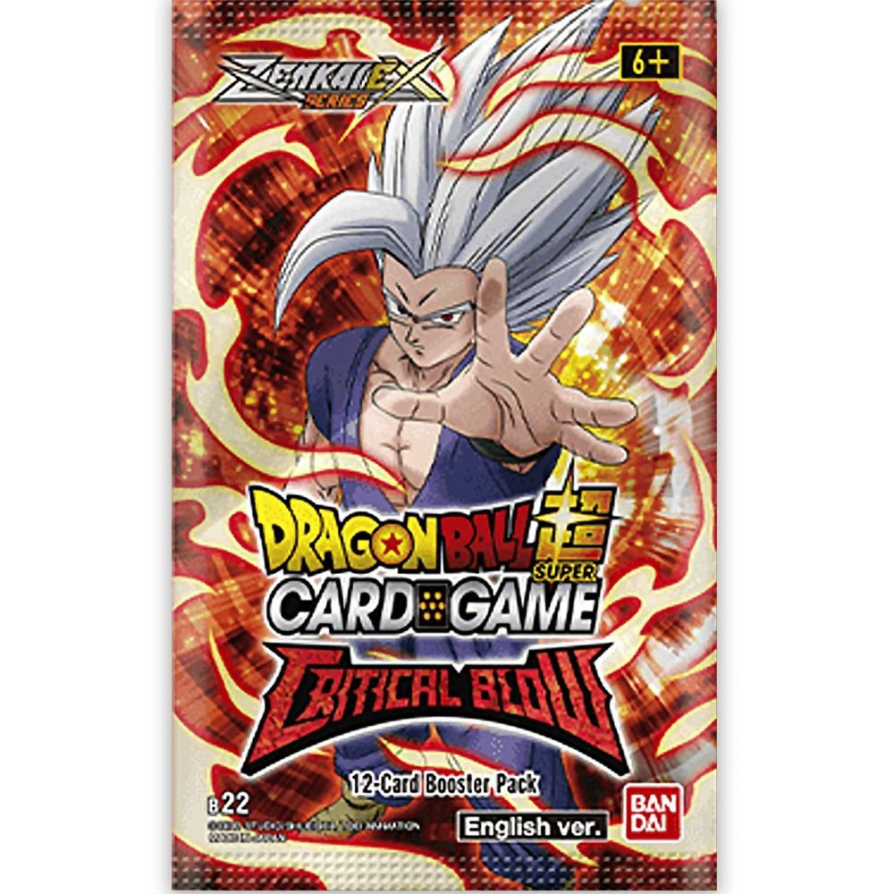 Dragon Ball Super CG: Zenkai Series Set 05 Critical Blow (B22) Booster Pack