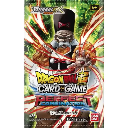 Dragon Ball Super CG: Zenkai Series Set 06 Perfect Combination (B23) Booster Pack