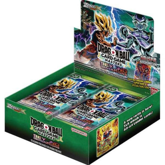 Dragon Ball Super CG Masters: Zenkai Series EX Set 07 Generations Beyond (B24) Booster Box