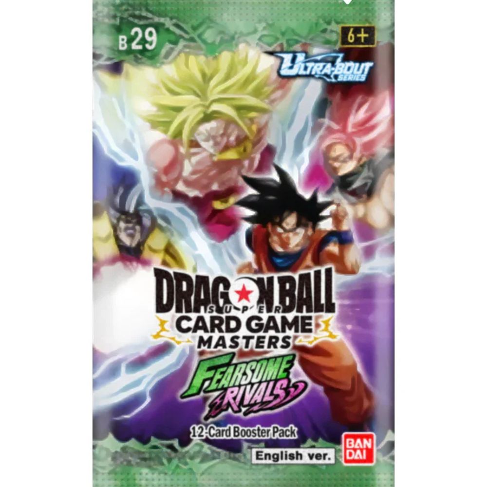 Dragon Ball Super CG: Fearsome Rivals (B29) Booster Pack