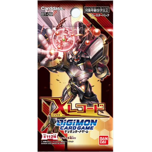 Korean Digimon X Record (BTK-09) Booster Pack