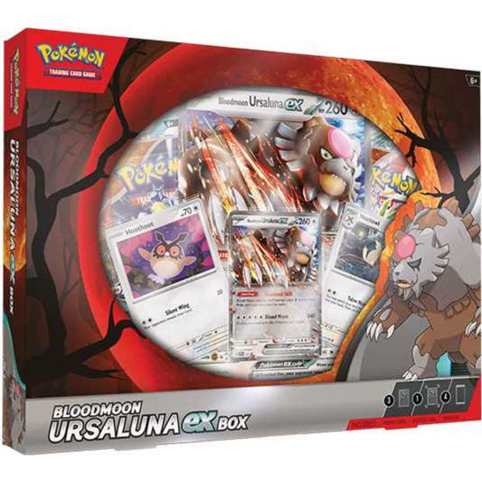 Pokemon TCG: Bloodmoon Ursaluna Ex Box