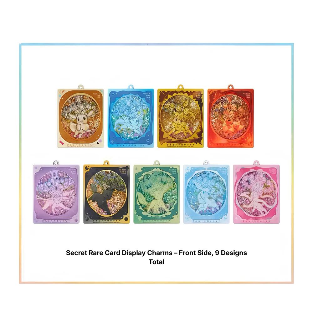 Simplified Chinese Pokemon: Terastal Grand Gathering Display Charm Box Secret Rare Display Charms