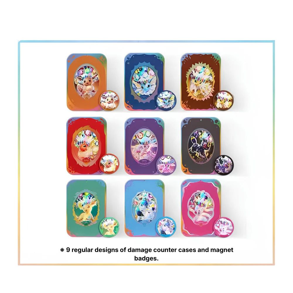 Simplified Chinese Pokemon: Terastal Grand Gathering Magnet Gift Box Regular Designs