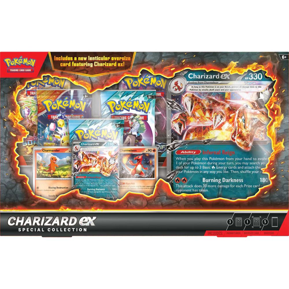 Pokémon TCG: Charizard ex Special Collection Front View