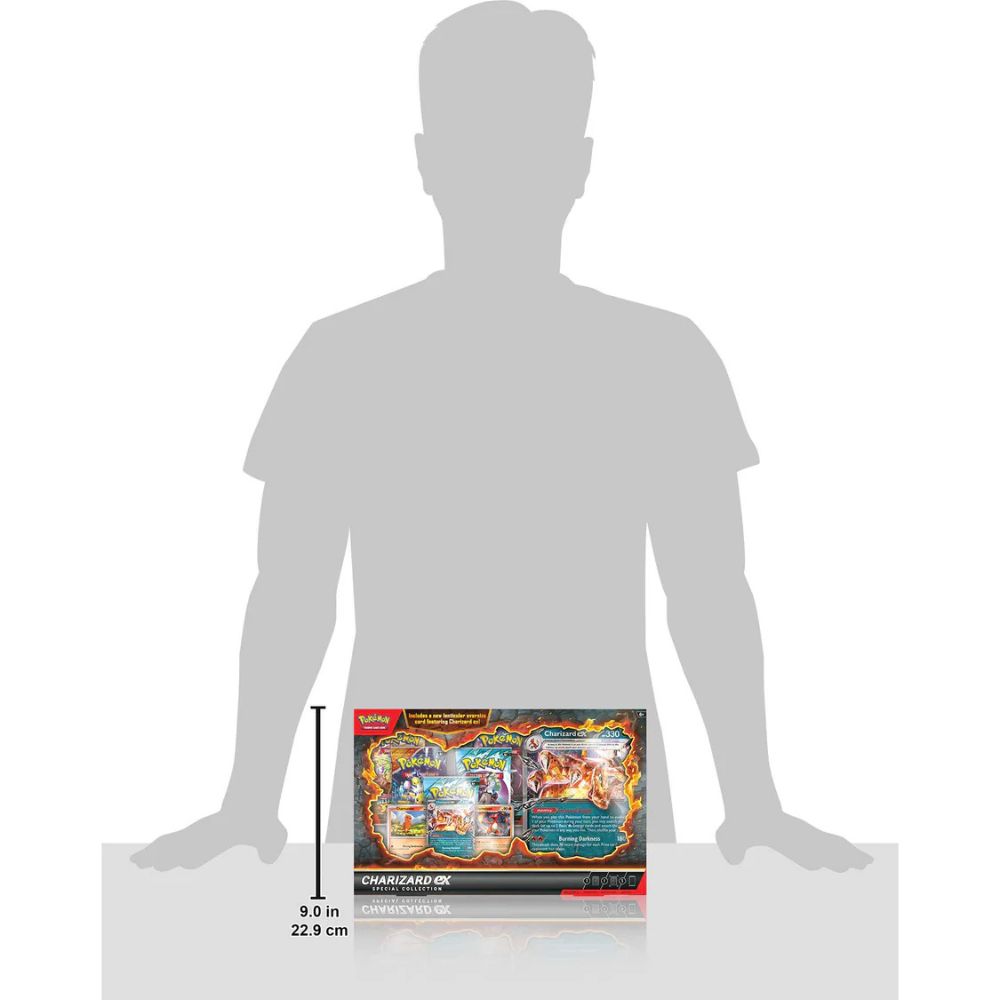 Pokémon TCG: Charizard ex Special Collection Size