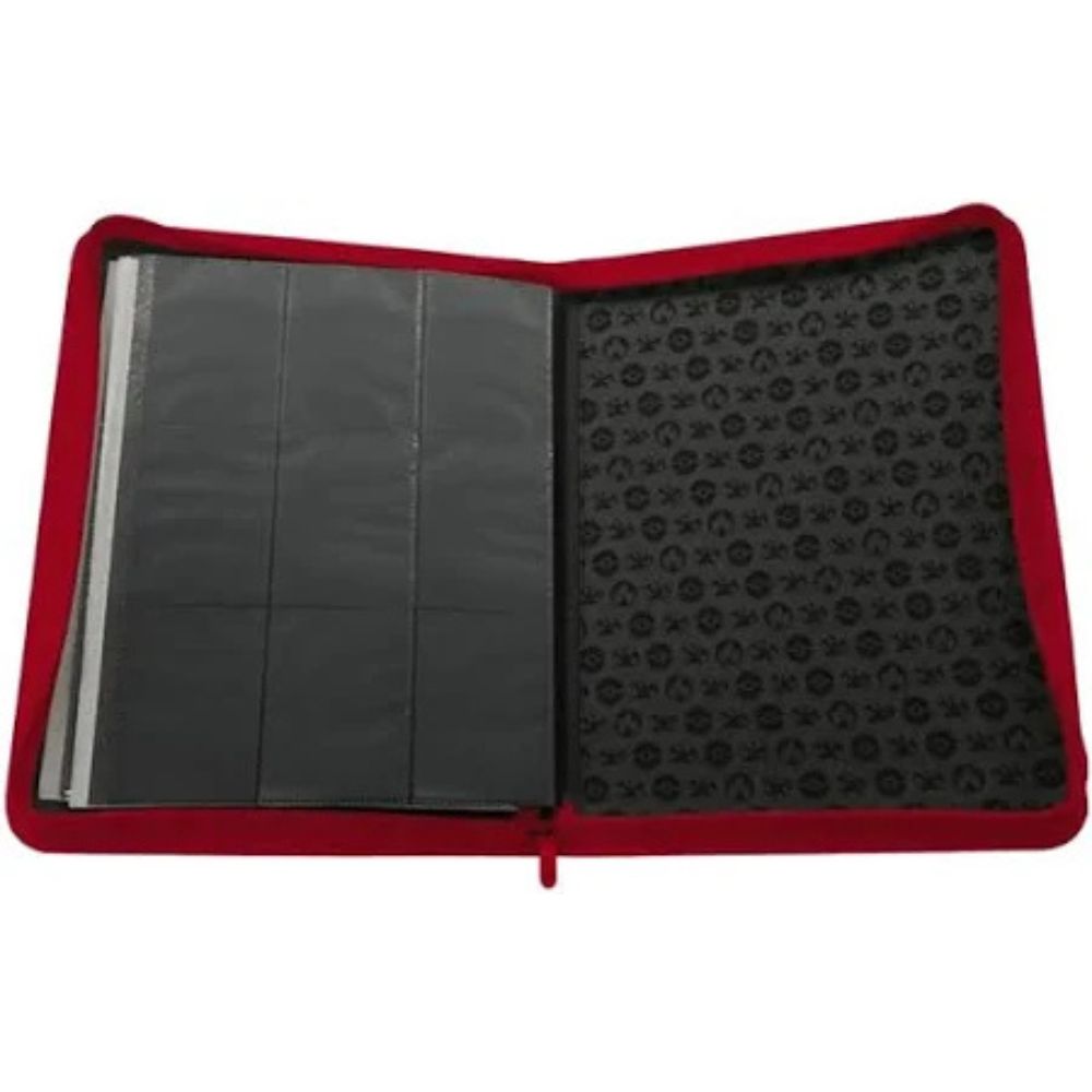 Pokemon Elite Series Charizard 9 Pocket Zippered PRO Binder inside View