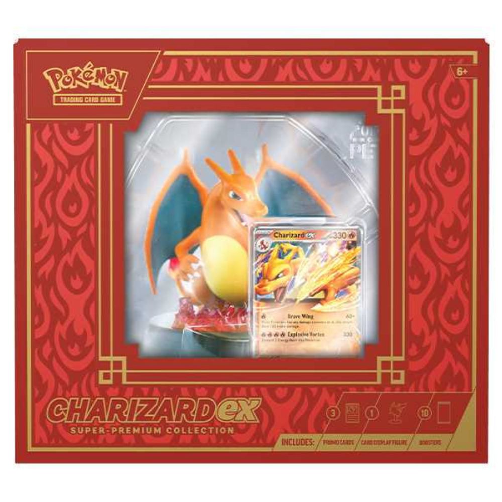 Pokemon TCG: Charizard ex Super-Premium Collection Front of Box