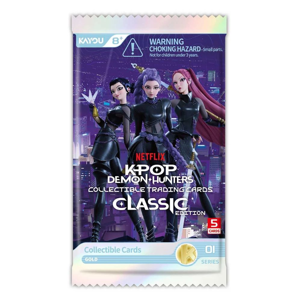 KPop Demon Hunters - Collectible Trading Cards - Classic Edition Foil -001-EMEA-Series 1-B