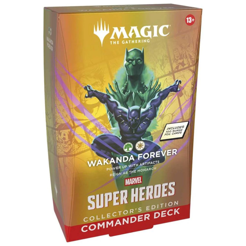 Magic: The Gathering - Marvel Super Heroes Collector Commander Deck - Wakanda Forever