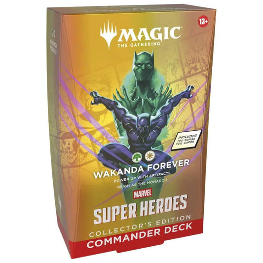 Magic: The Gathering - Marvel Super Heroes Collector Commander Deck - Wakanda Forever