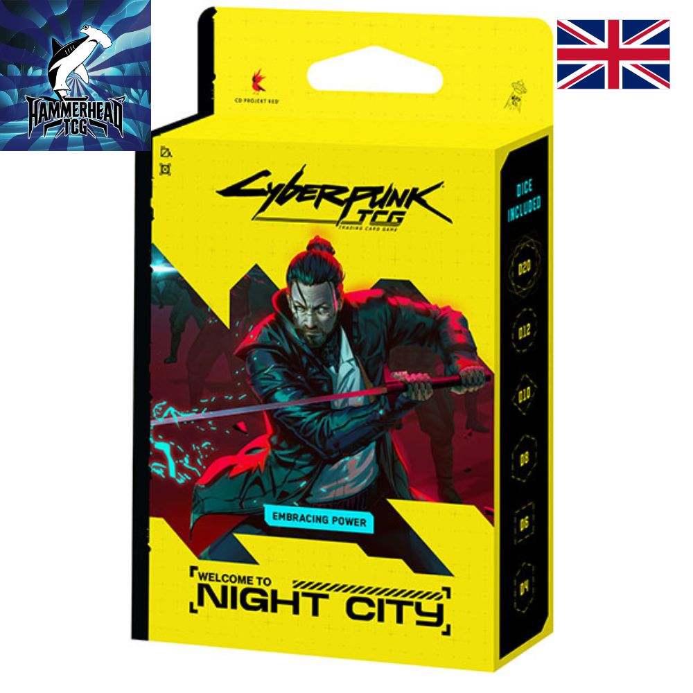 Cyberpunk TCG - Welcome to Night City Starter Deck - Embracing Power