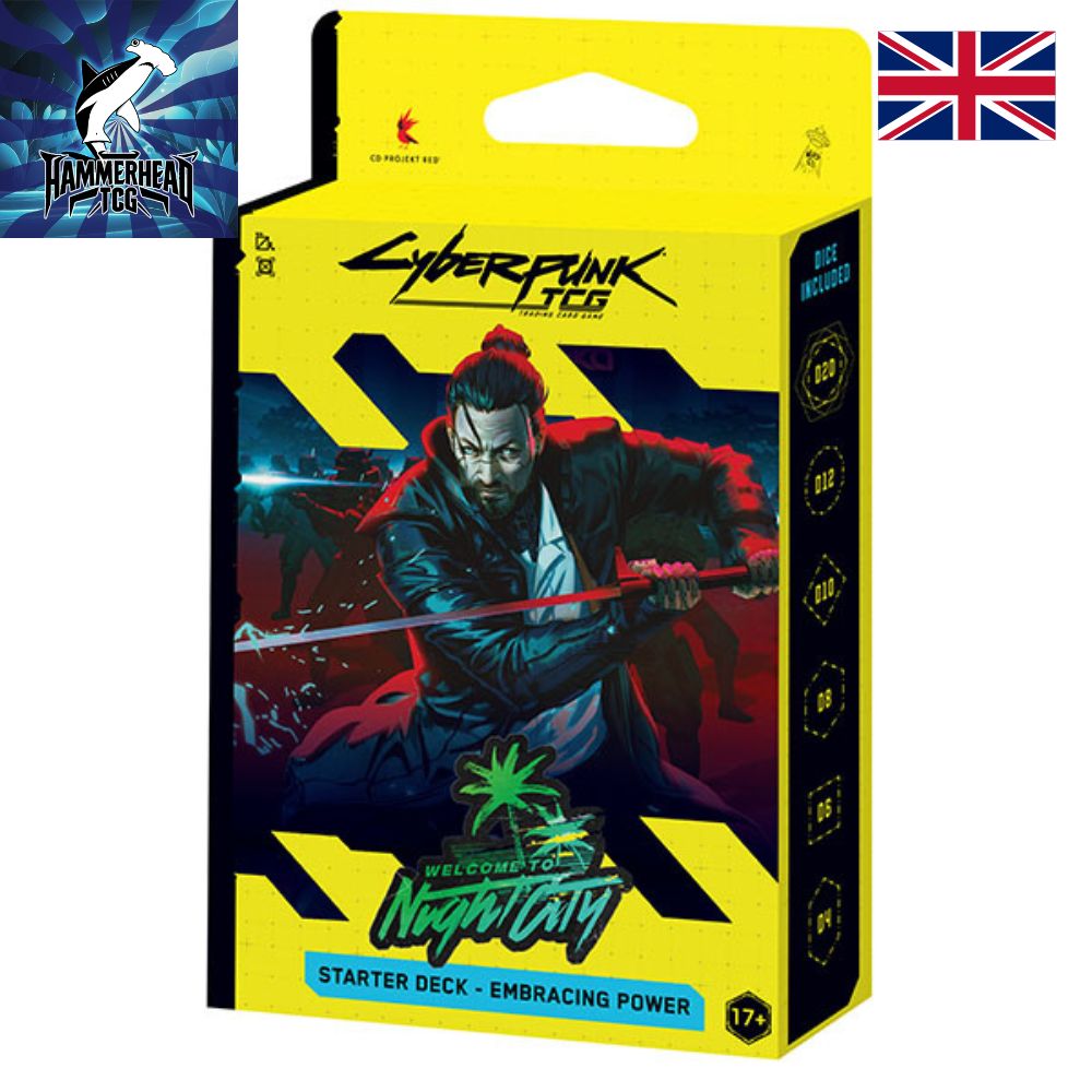 Cyberpunk TCG - Welcome to Night City Starter Deck - Embracing Power