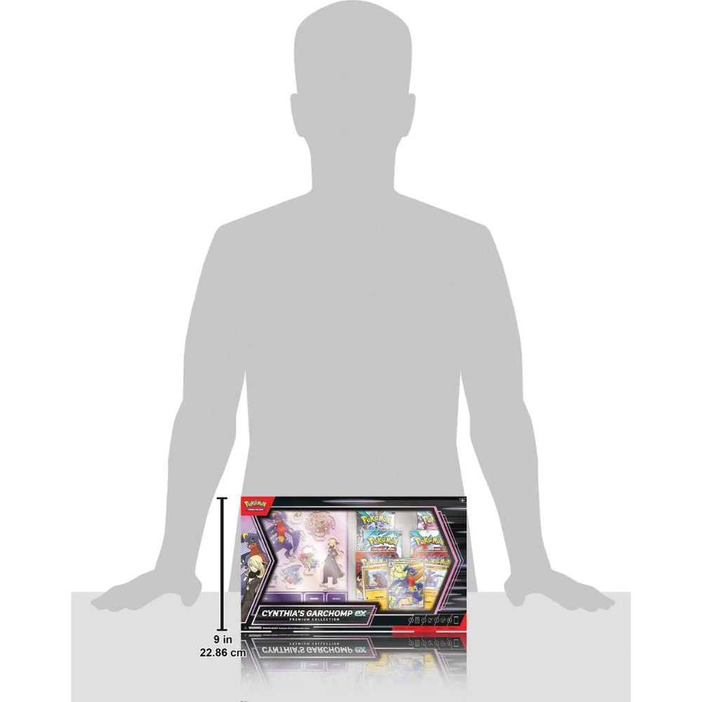 Pokemon TCG: Cynthia's Garchomp ex Premium Collection Size