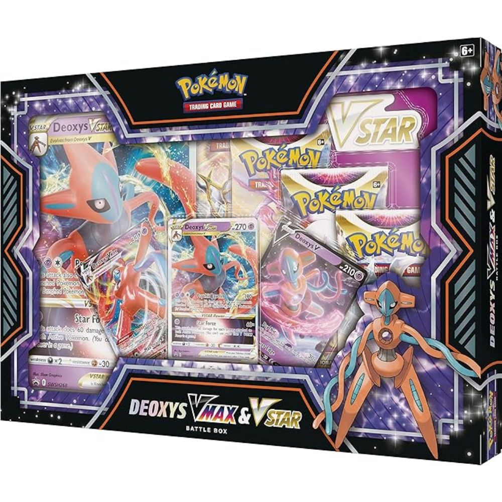 Pokemon TCG: Deoxys VMAX & VSTAR Battle Box