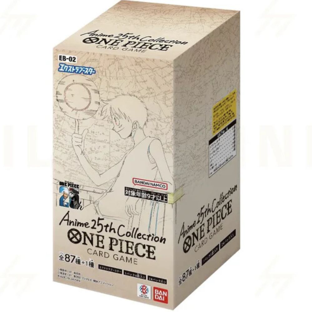 Japanese One Piece Anime 25th Collection EB02 Booster Box