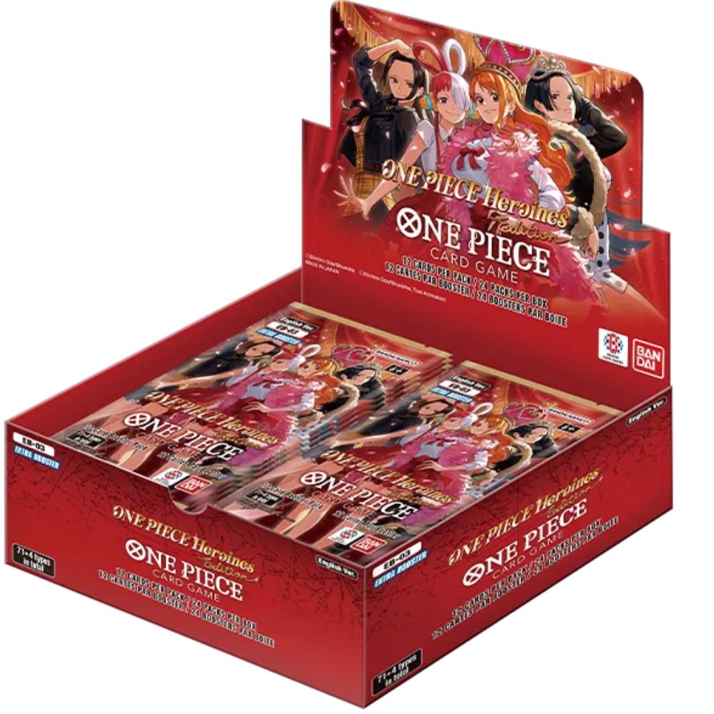 One Piece Card Game: Extra Booster - Heroines Edition (EB03) Booster Box