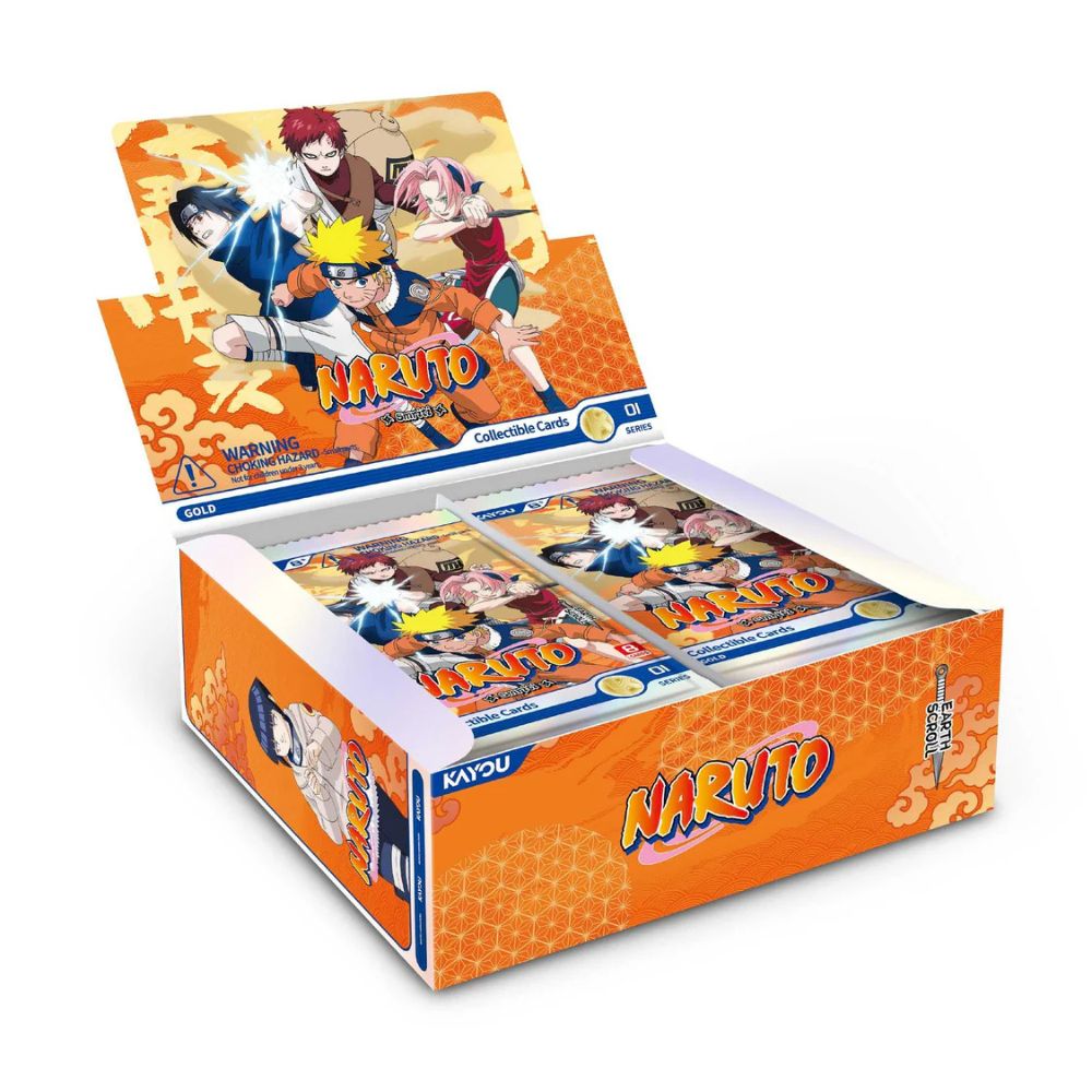 NARUTO-Smriti Collectible Cards-Earth Scroll Foil-001B-EMEA