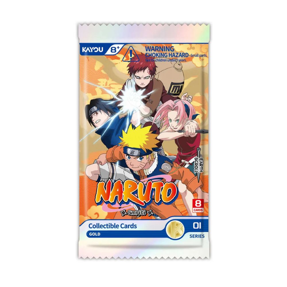 NARUTO-Smriti Collectible Cards-Earth Scroll Foil-001B-EMEA