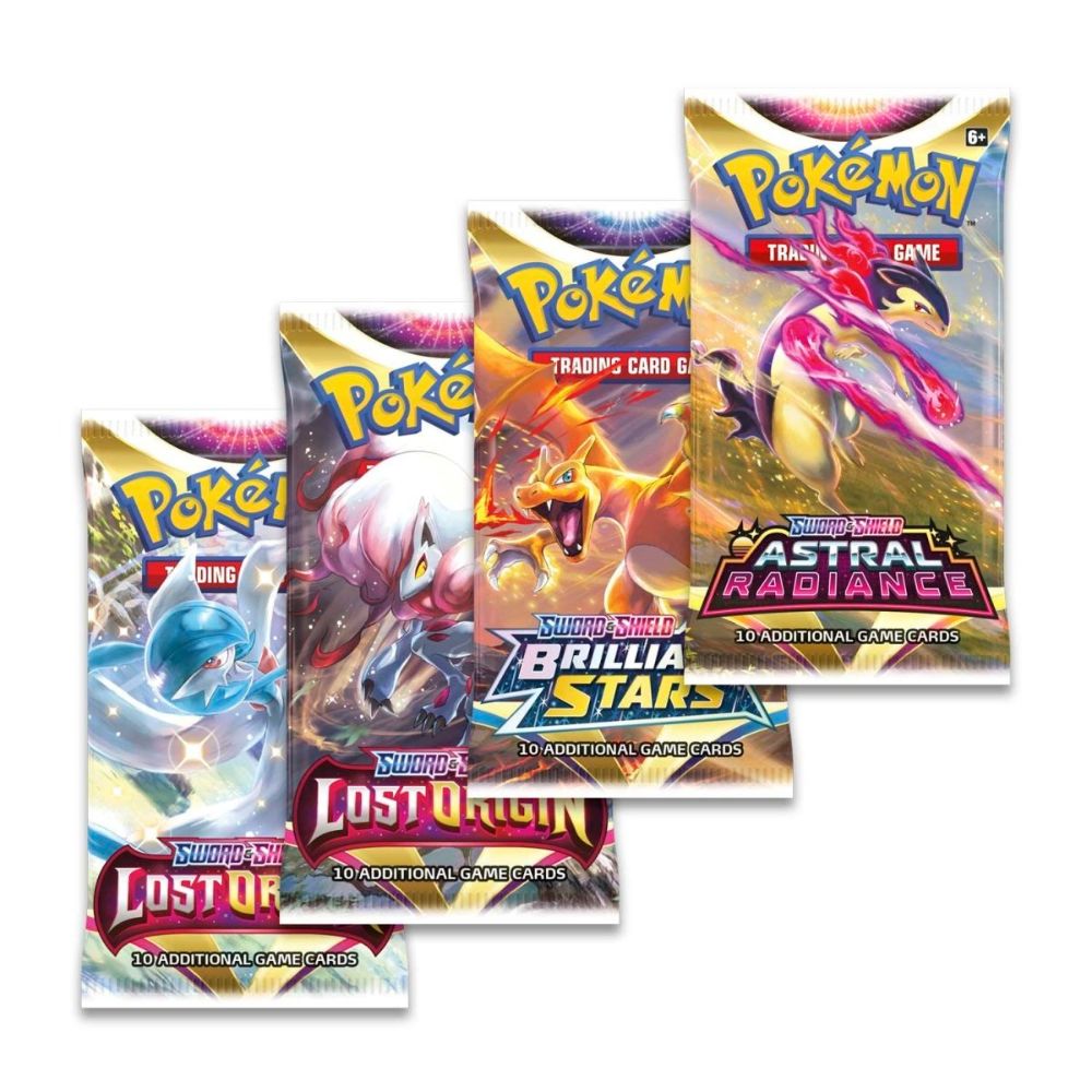 Pokemon TCG: Lost Origin, Brilliant Stars and Astral Radiance Booster Packs