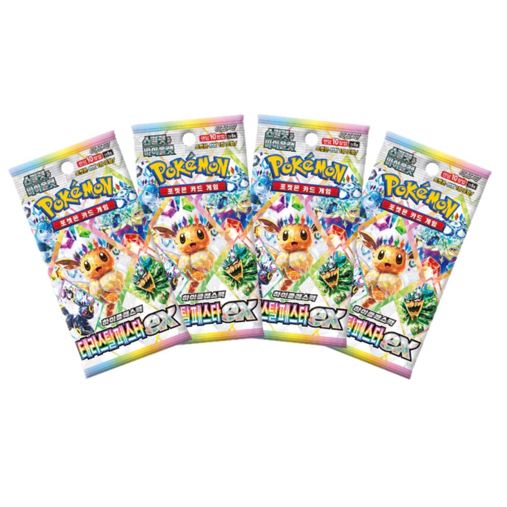 Korean Pokemon Terastal Festival Booster Packs