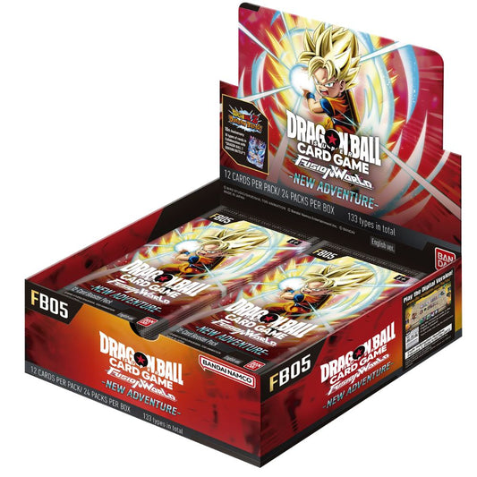 Dragon Ball Super CG: Fusion World New Adventure (FB05) Booster Box
