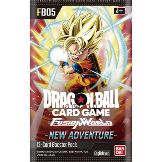 Dragon Ball Super CG: Fusion World New Adventure (FB05) Booster Pack