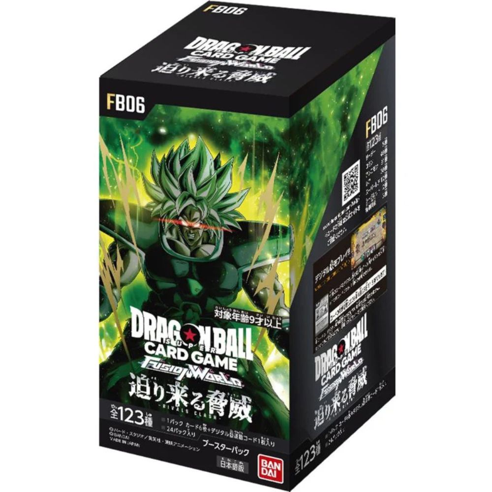 Japanese Dragon Ball Super Fusion World FB06 - Looming Threat Booster Box