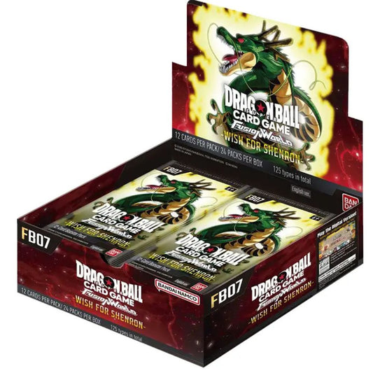 Dragon Ball Super CG: Fusion World FB07 Wish for Shenron Booster Box