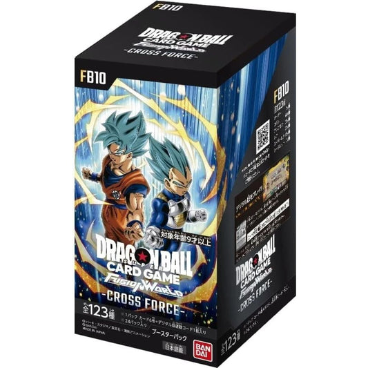 Japanese Dragon Ball Fusion World FB10 - Cross Force Booster Box