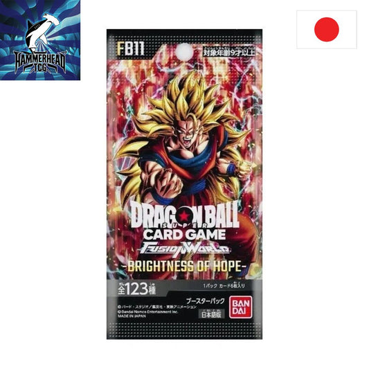 Japanese Dragon Ball Fusion World FB11 - Brightness of Hope Booster Pack