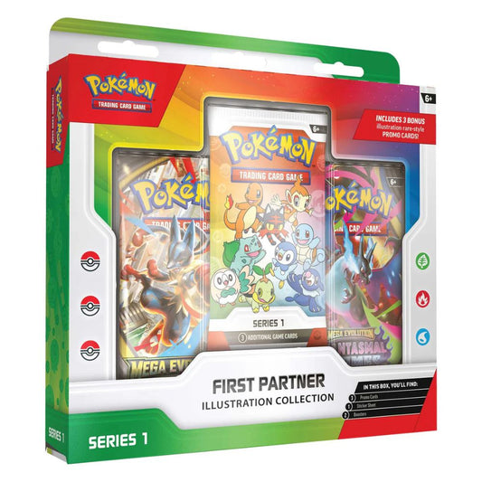Pokemon TCG: First Partner Illustration Collection - Series 1