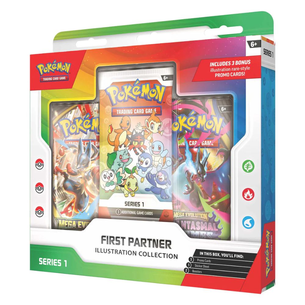 Pokemon TCG: First Partner Illustration Collection - Series 1